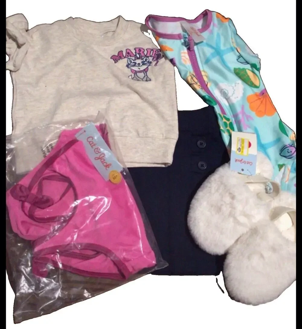 Girls Set Bundle 5 Ítems New - Size 2-3t